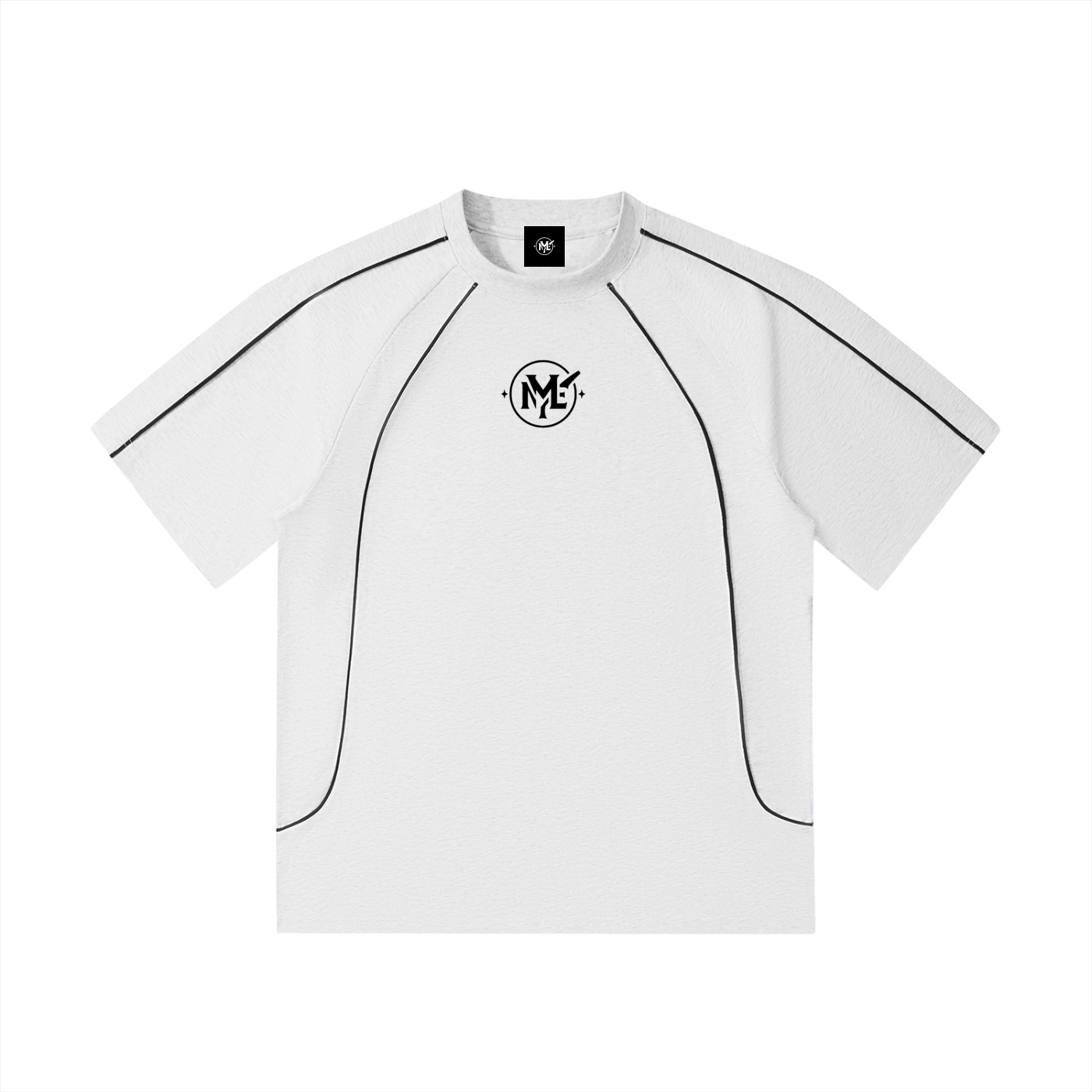 Contrast Stitch Raglan T-Shirt