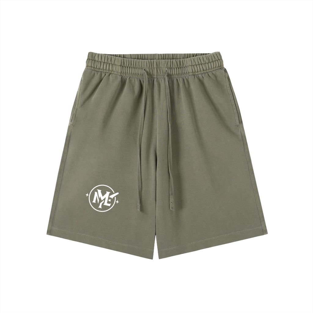 Vintage Wash Cotton Shorts
