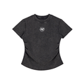 Vintage Washed Bodycon Cotton T-Shirt