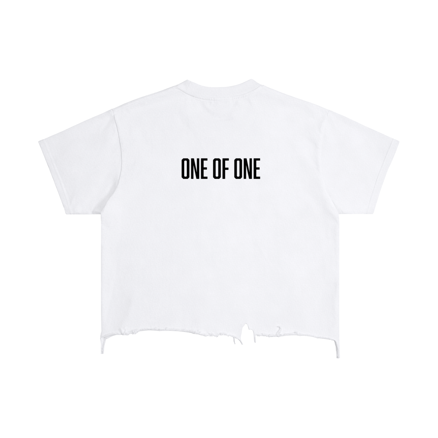 Vintage Wash Boxy Distressed Hem T-Shirt