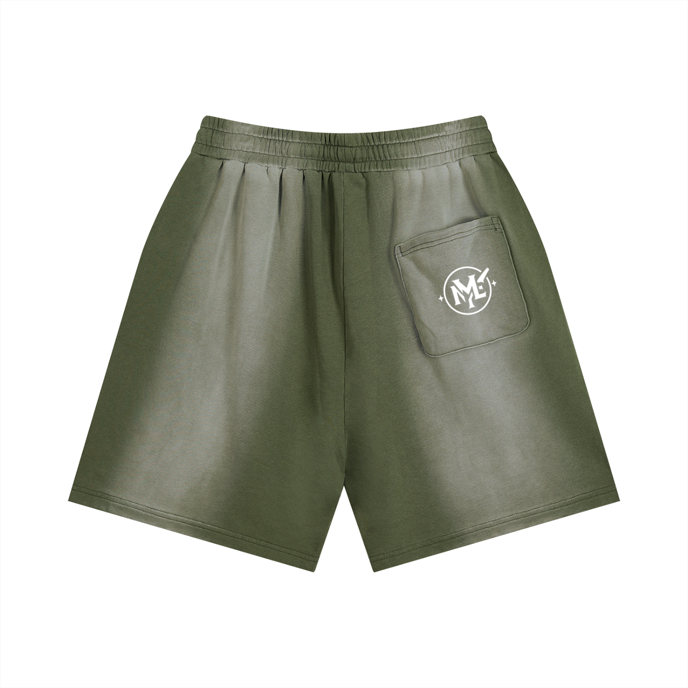 Sun Fade Distressed Shorts