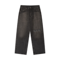 Vintage Wash Heavyweight Denim Jeans