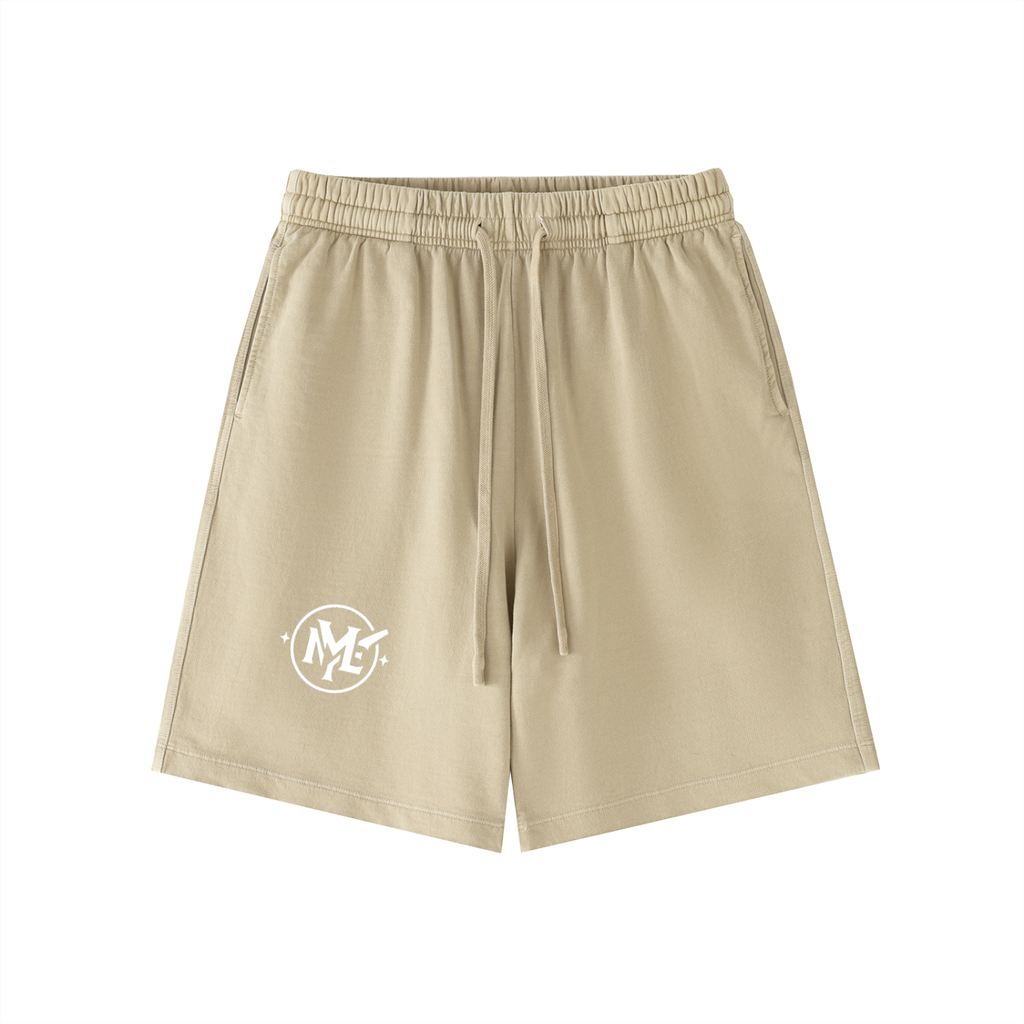Vintage Wash Cotton Shorts