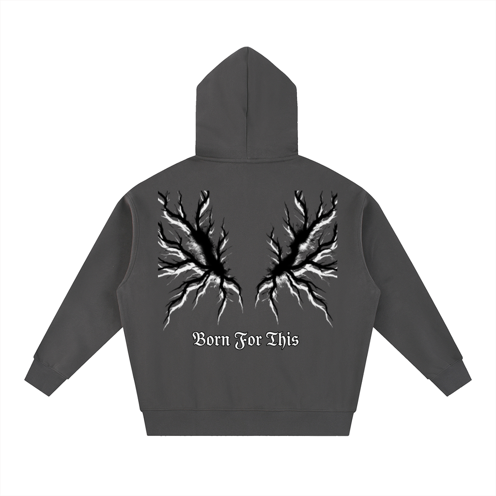 Essential Oversized Fleece Boxy Hoodie