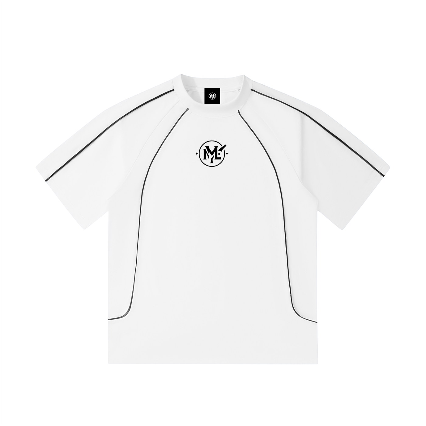 Contrast Stitch Raglan T-Shirt